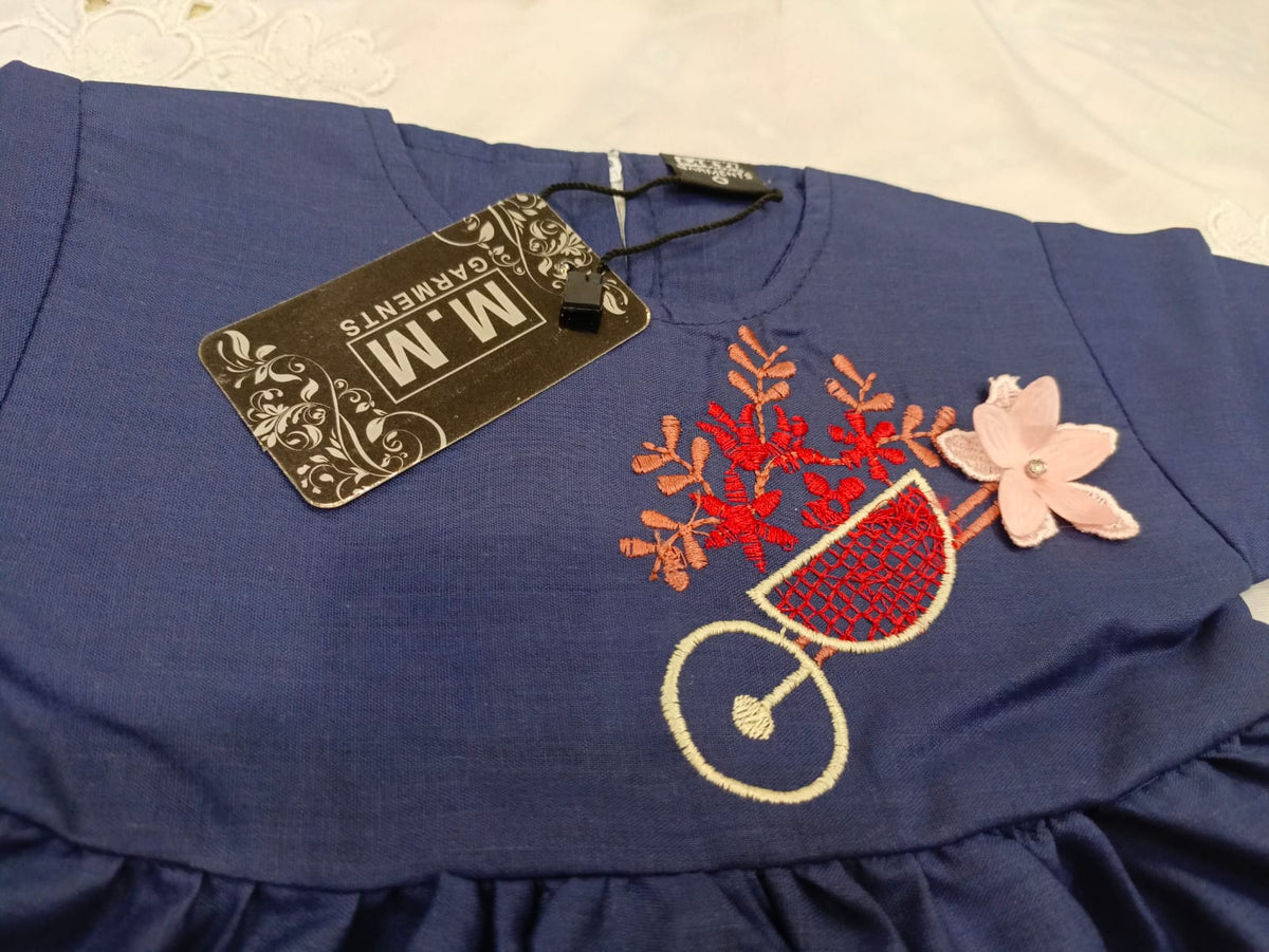 Fancy Cotton Frock 002