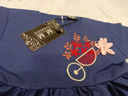 Fancy Cotton Frock 002