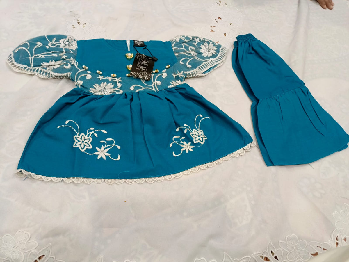 Fancy Cotton Frock 001