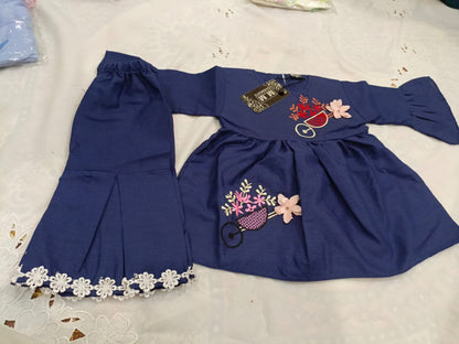 Fancy Cotton Frock 002