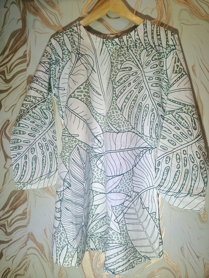 Stiched Printed Cotton Shirt cx002